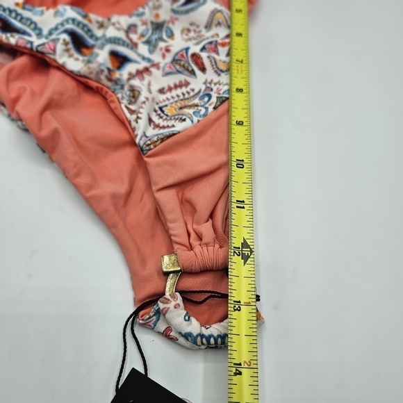 NWT Gypsy 05 swim printed contrast bikini bottom size small bikini bottom only - Picture 4 of 8